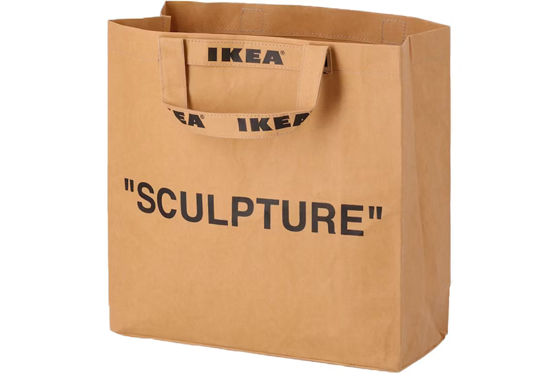 Ikea x Virgil Abloh Borsa ‘Sculpture’ Brown Medium