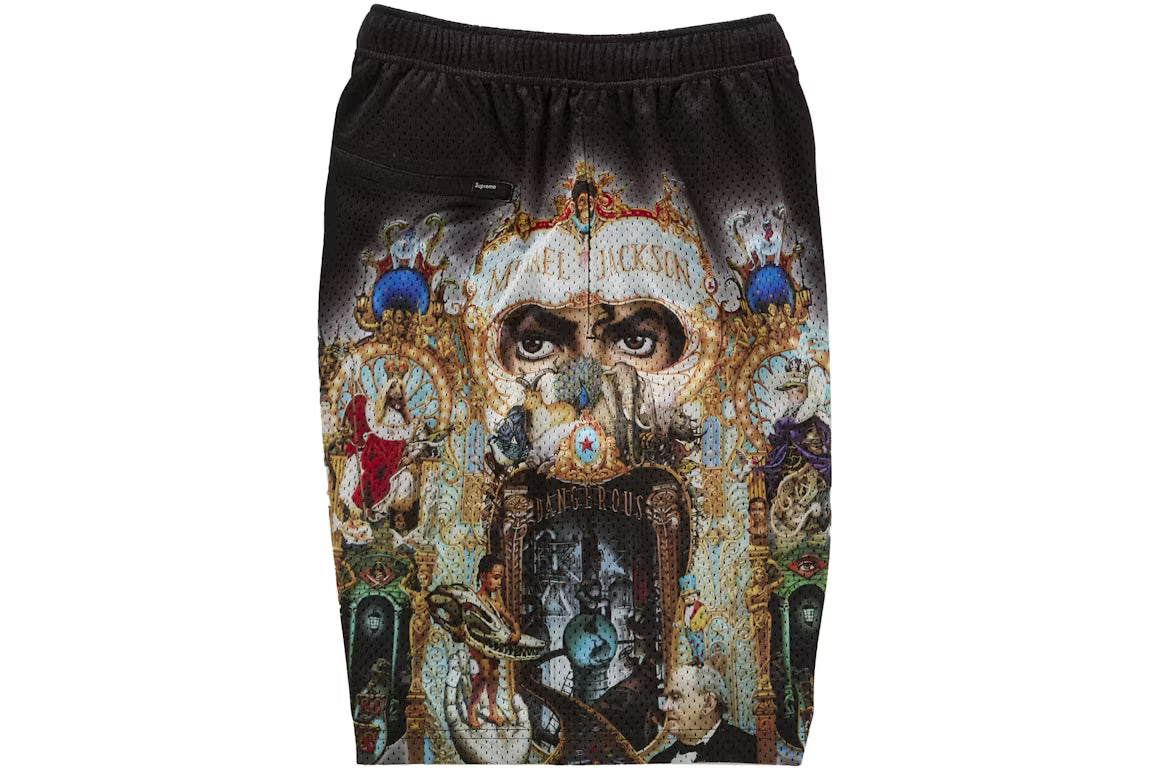 Supreme Micheal Jackson Mesh Black