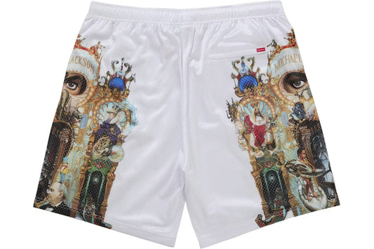 Supreme Micheal Jackson Mesh White