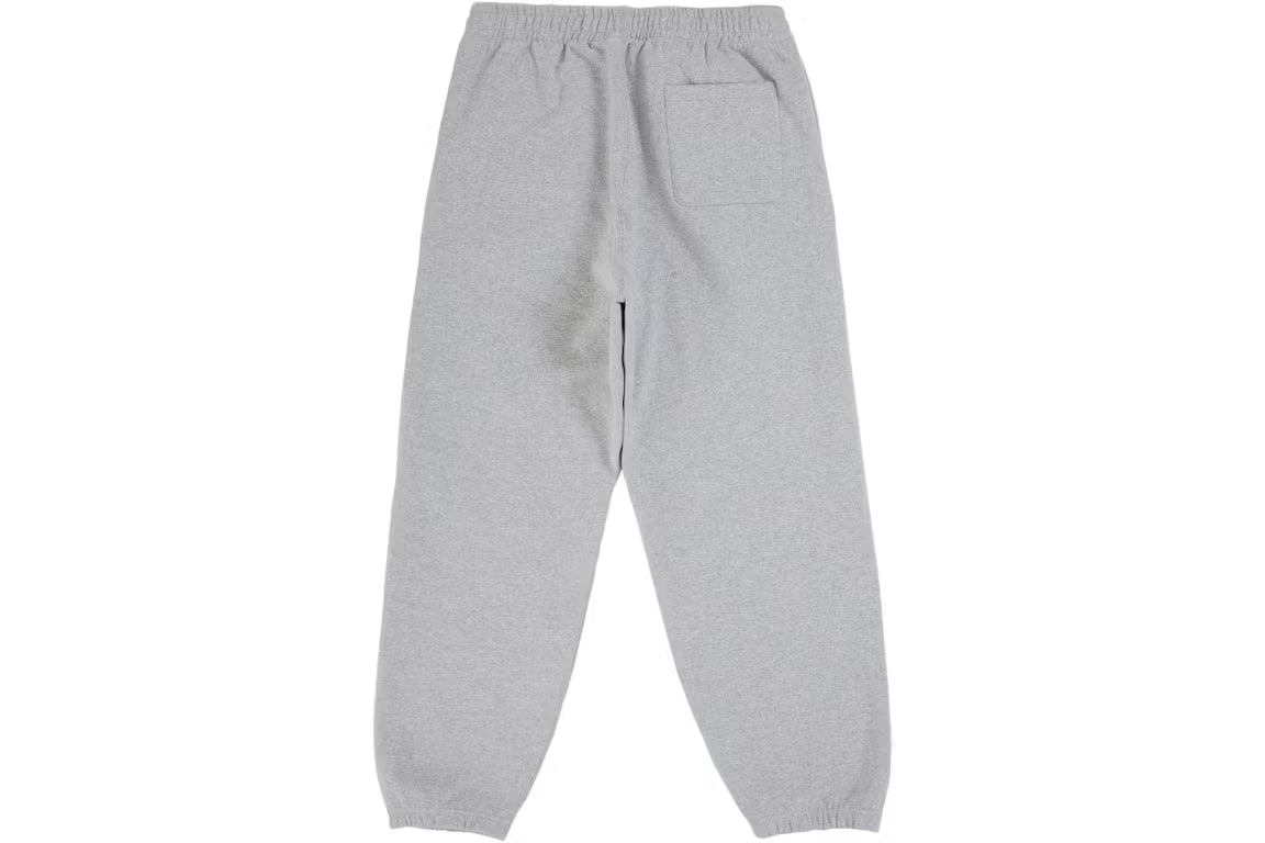 Supreme Satin Applique Sweatpants (2026) Grey