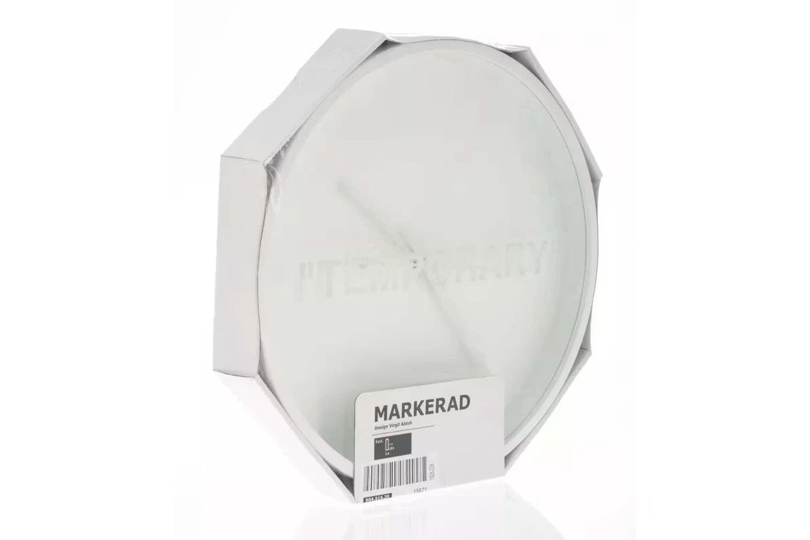 Ikea x Virgil Abloh Clock ‘Temporary’
