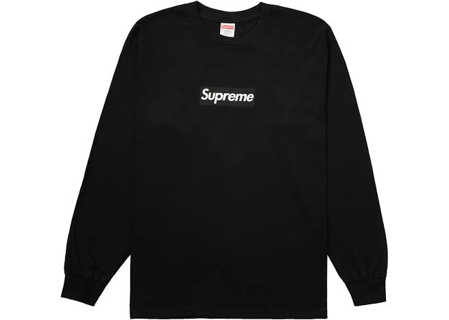 Supreme Box Logo Longsleeve Black