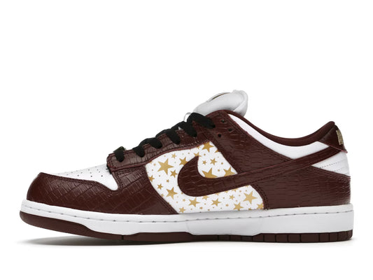 Nike Dunk Low SB Supreme Stars Brown