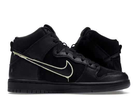 Nike Dunk High SB Faust Black Gold