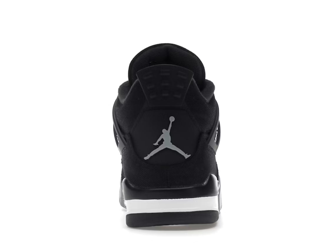 Nike Air Jordan 4 Retro Black Canvas