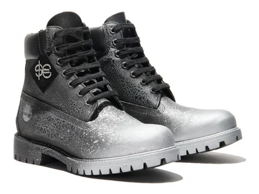 Timberland x Sfera Ebbasta Silver Metallic
