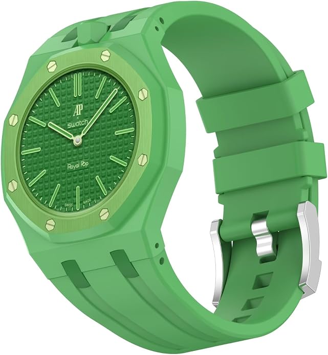 Audemars Piguet x Swatch Royal Pop  ‘Green Eight’