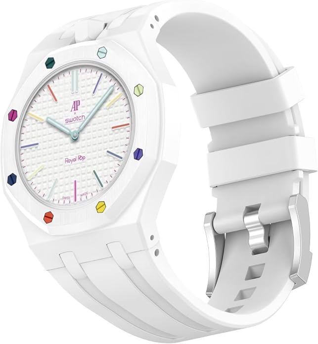 Audemars Piguet x Swatch Royal Pop  ‘Huit Blanc’