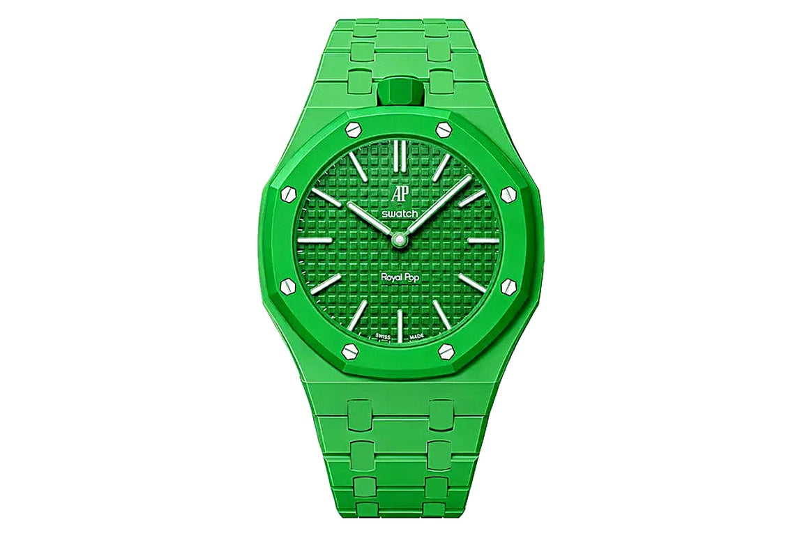 Audemars Piguet x Swatch Royal Pop  ‘Green Eight’