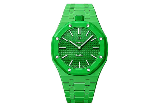Audemars Piguet x Swatch Royal Pop  ‘Green Eight’