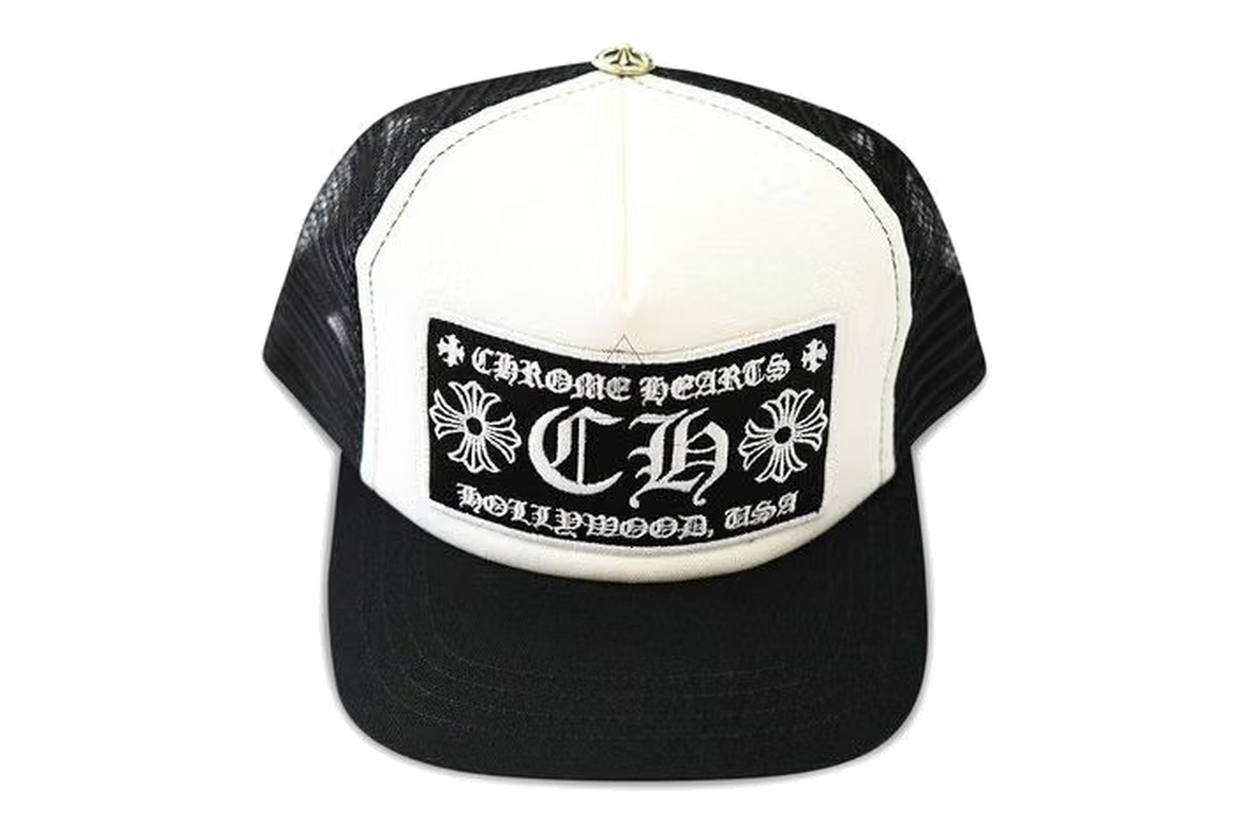 Chrome Hearts Trucker Hollywood White Black