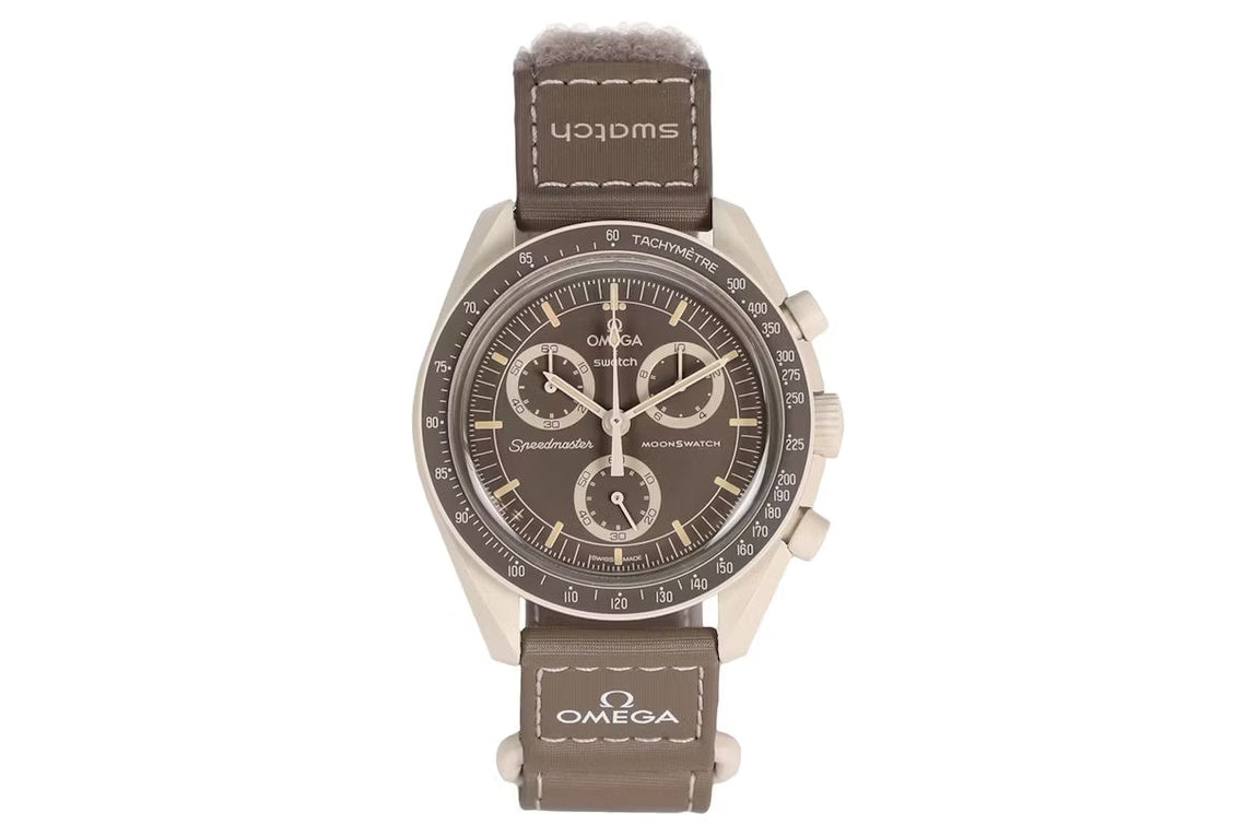Swatch x Omega Bioceramic Moonswatch Mission On Desert