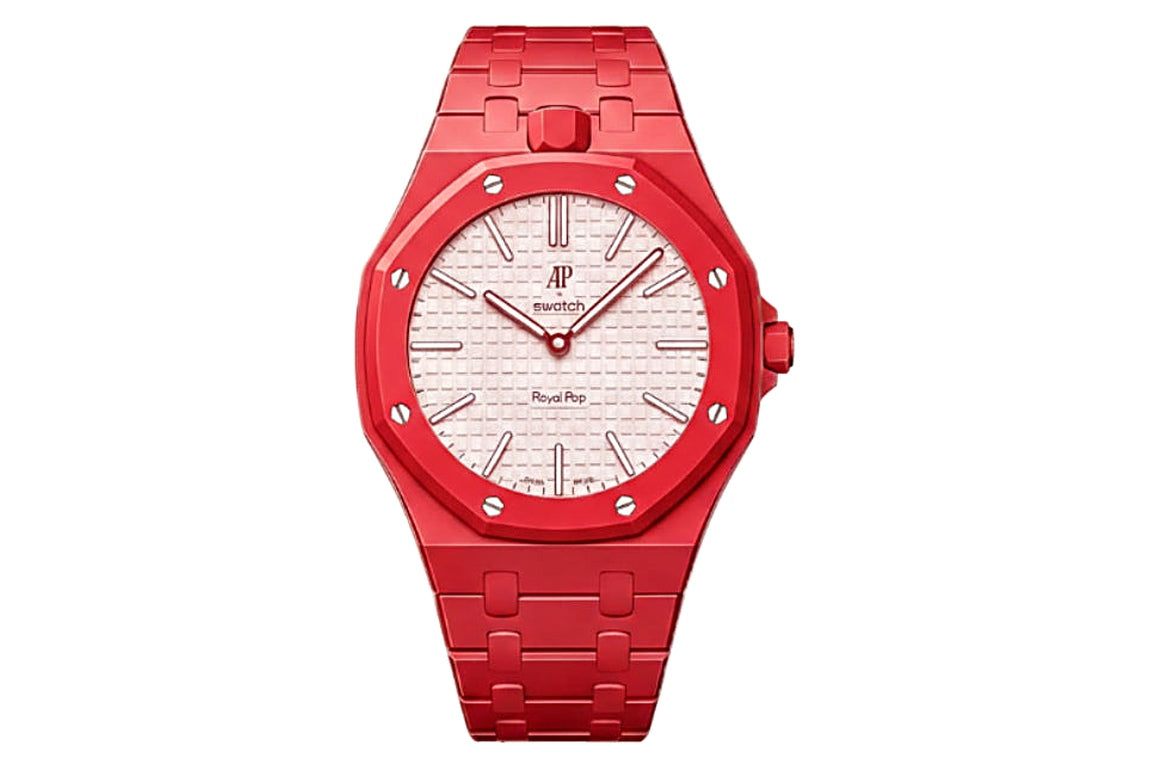 Audemars Piguet x Swatch Royal Pop ‘Otto Red’