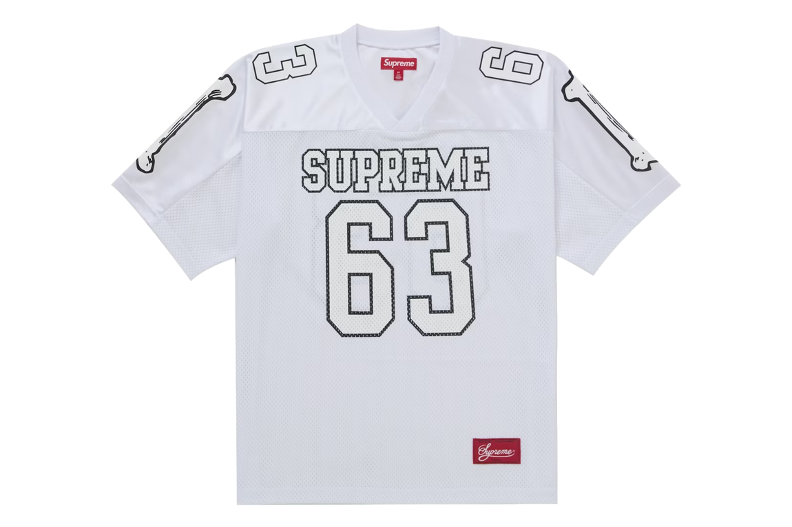 Jersey Supreme Bones White