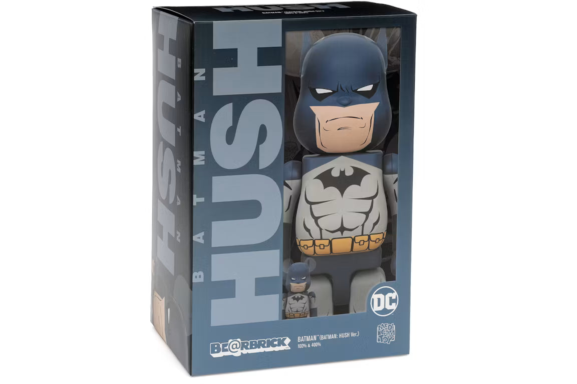 Bearbrick Batman Hush 400% and 100% set