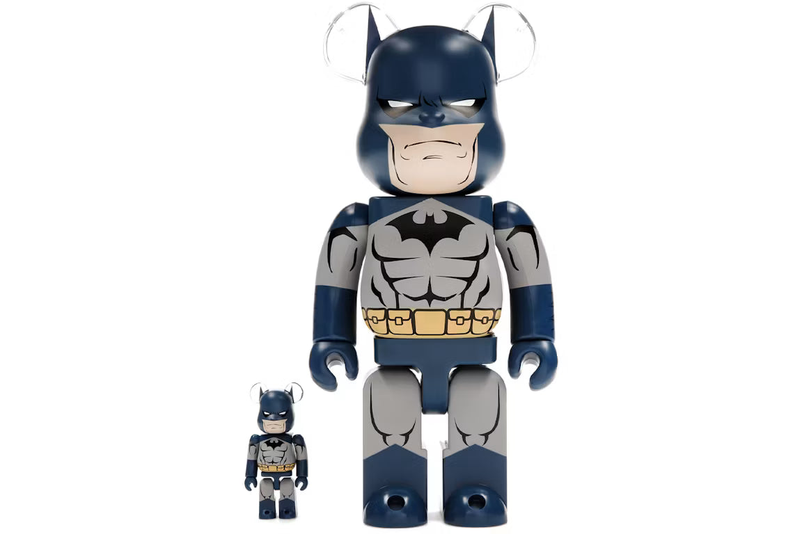 Bearbrick Batman Hush 400% and 100% set