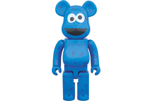 Bearbrick 400% Cookie Monster Blue