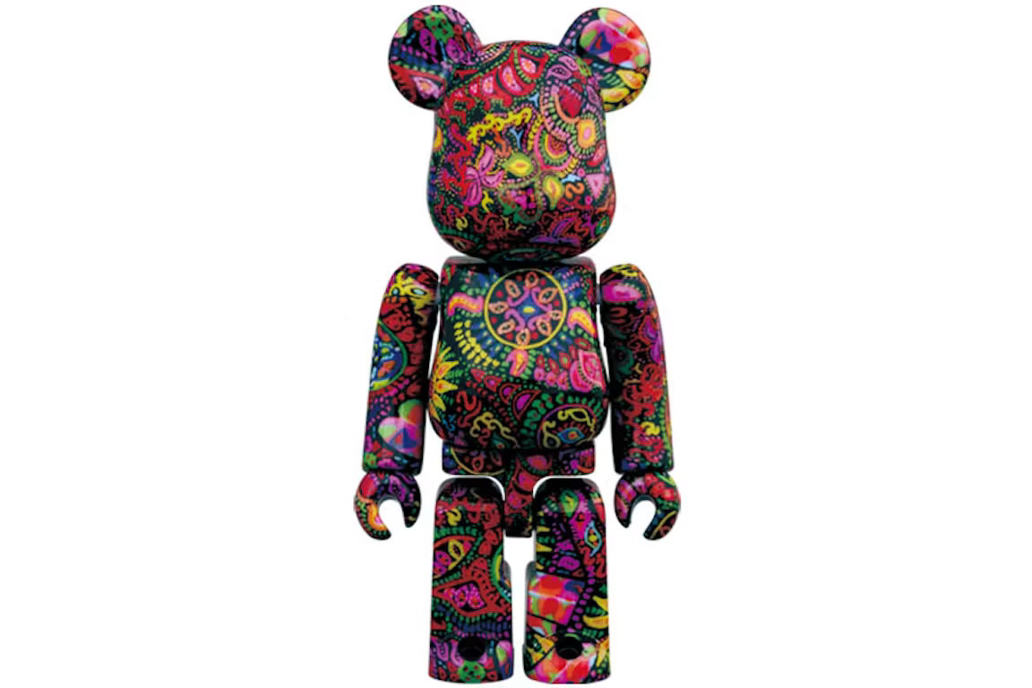 Bearbrick Paisley 400% and 100% set