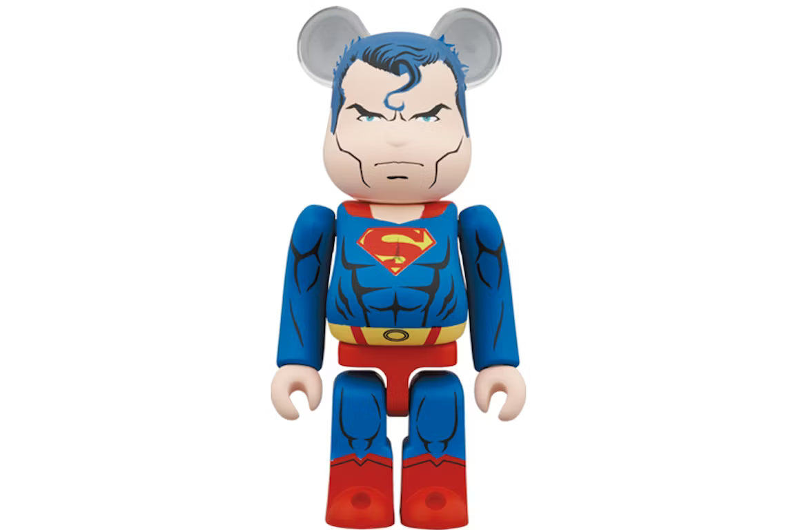 Bearbrick Superman 400% and 100% set