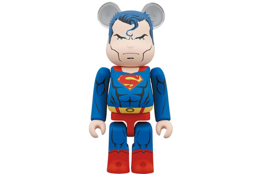Bearbrick Superman 400% and 100% set