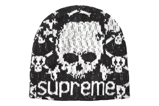 Supreme Vanson Leathers Skull Benie Black