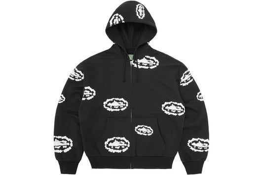 Hoodie Denim Tears x Corteiz Black