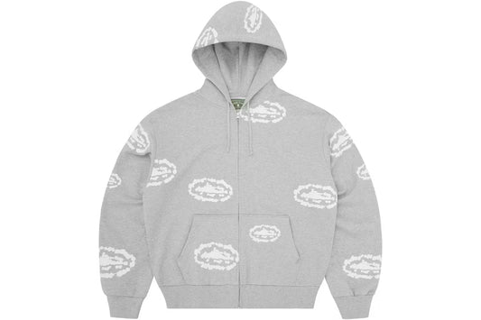 Hoodie Denim Tears x Corteiz Grey