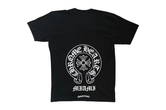 Chrome Hearts T-Shirt Miami Exclusive Black