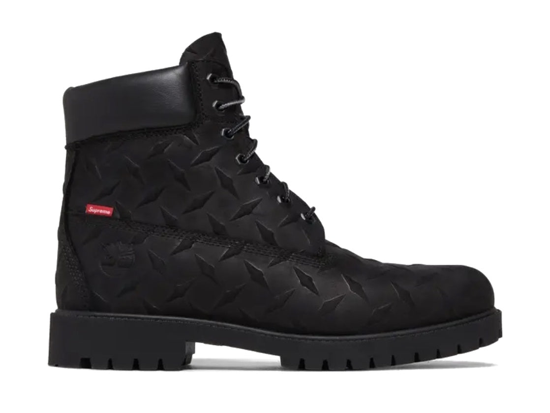 Timberland x Supreme Diamond Plate Black (2026)