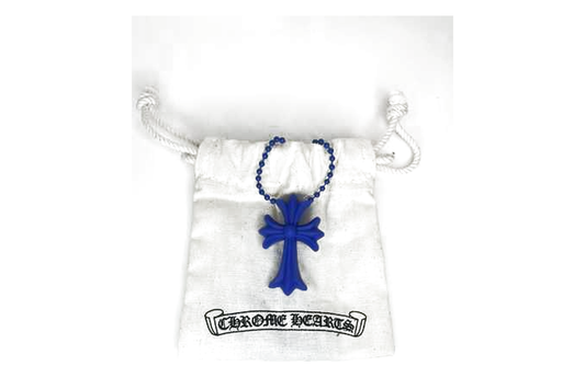 Chrome Hearts Necklace Silicone Blue