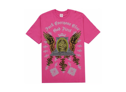 T-Shirt Supreme Money Fuscia