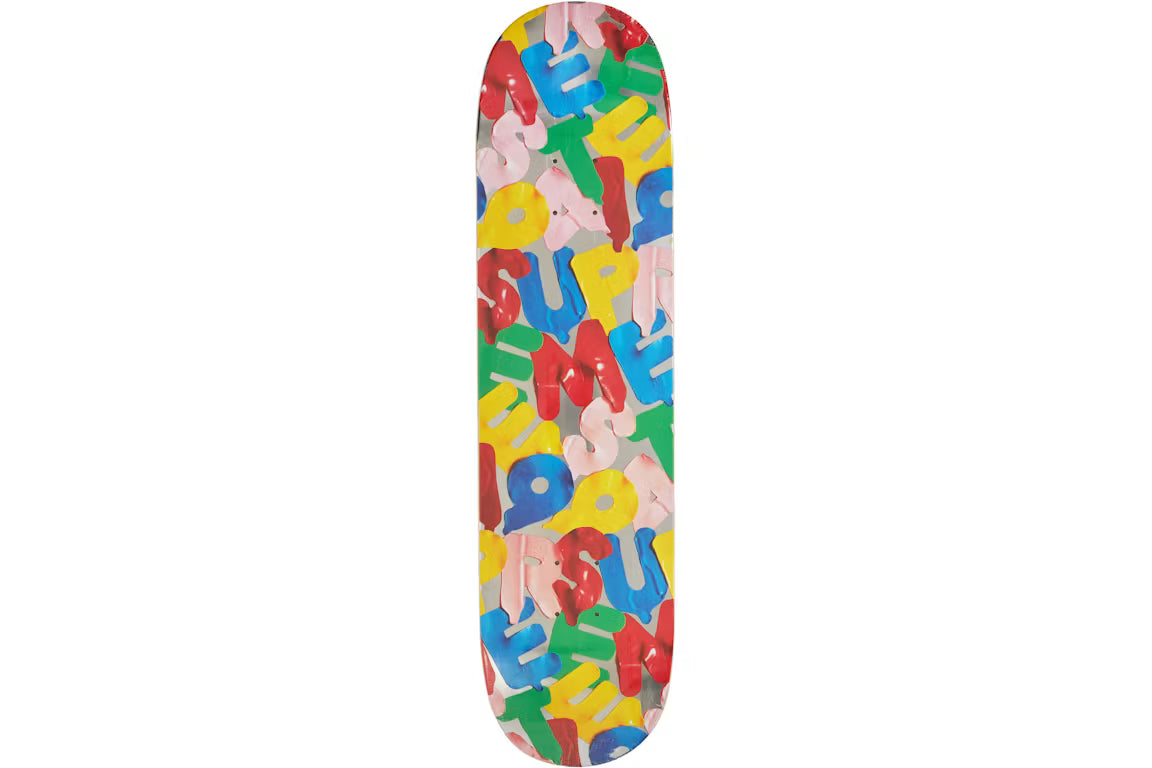 Supreme Skateboard Deck Baloons Silver