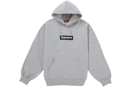 Supreme Box Logo Hoodie Grey