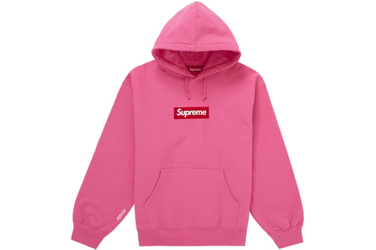 Supreme Box Logo Hoodie Pink