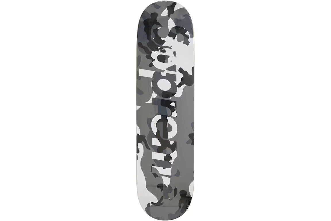 Supreme Skateboard Deck Snow Camo