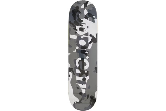 Supreme Skateboard Deck Snow Camo