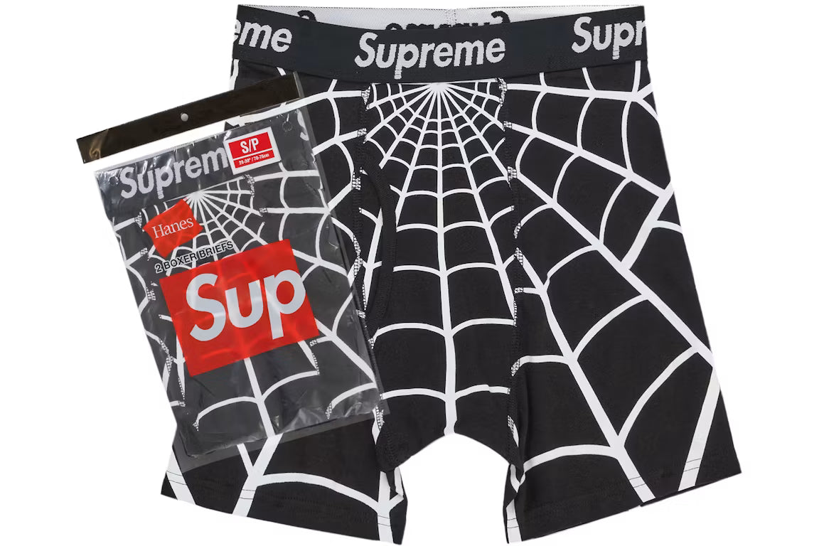 Supreme Spider-Man Boxer Black (Confezione da 2)