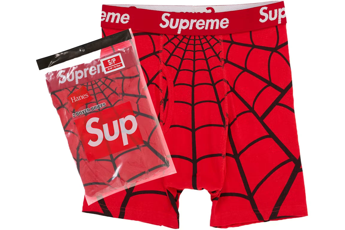 Supreme Spider-Man Boxer Red (Confezione da 2)