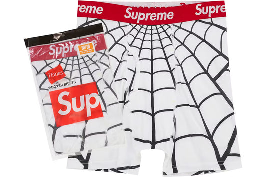 Supreme Spider-Man Boxer White (Confezione da 2)