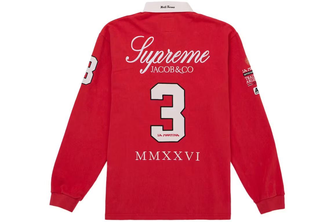 Supreme La Martina Rugby Red