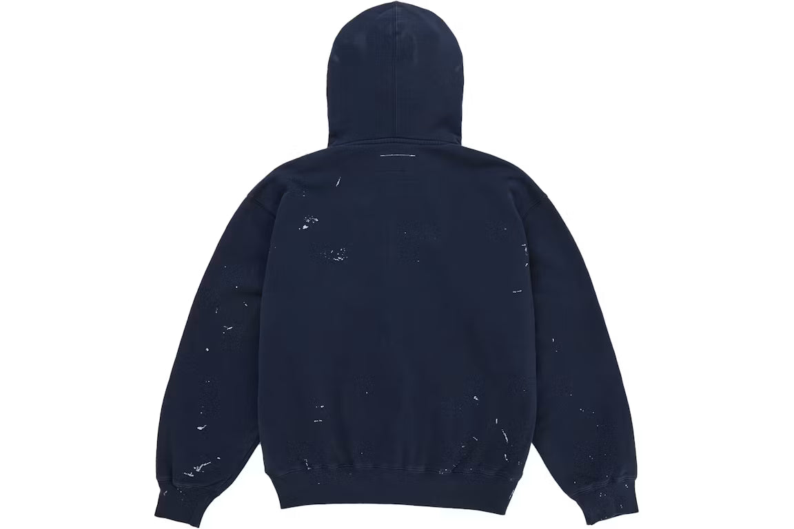 Supreme Box Logo Hoodie MM6 Maison Margiela Navy