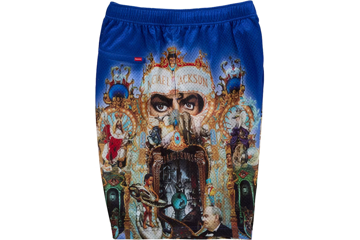 Supreme Micheal Jackson Mesh Royal Blue