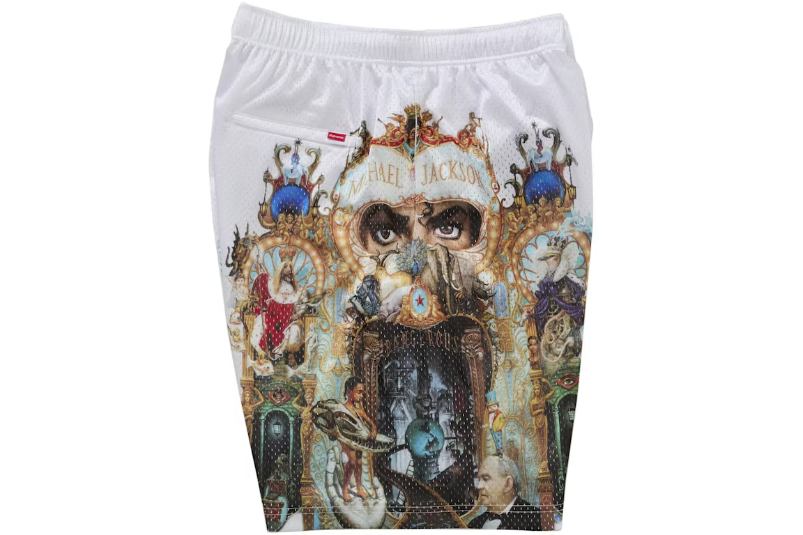 Supreme Micheal Jackson Mesh White