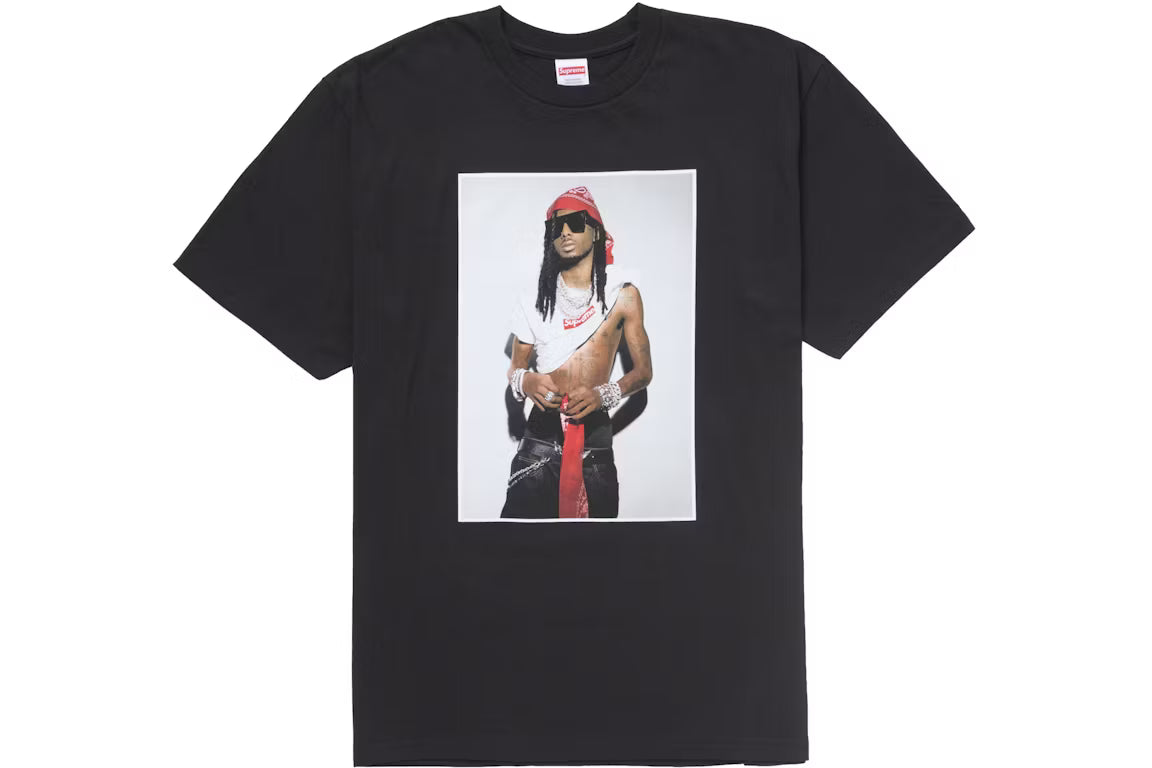 T-shirt Supreme Playboi Carti Black