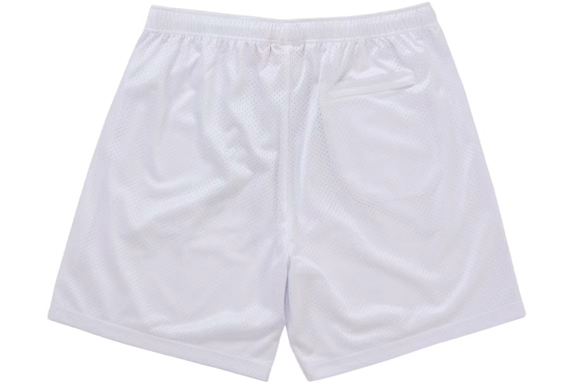 Supreme Mesh Rhinestone White