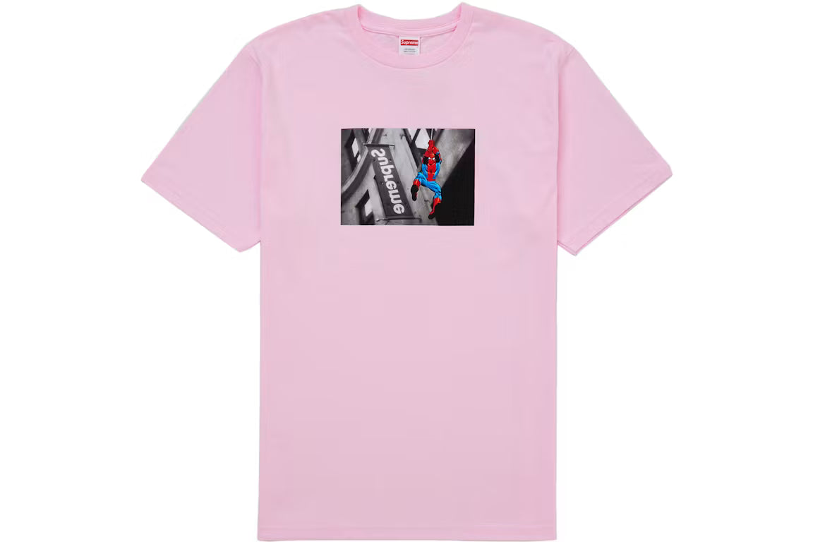 T-shirt Supreme Spider-Man Pink