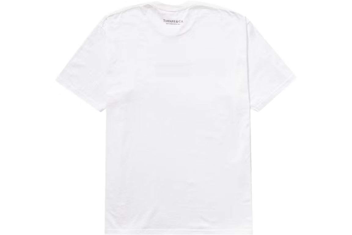 T-shirt Supreme x Tiffany Box Logo