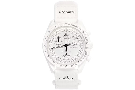 Swatch x Omega Bioceramic Moonswatch Mission to Moonphase Snoopy