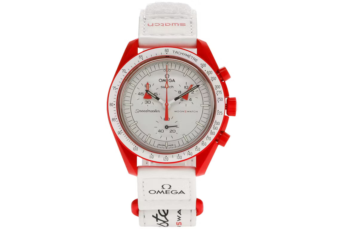 Swatch x Omega Bioceramic Moonswatch Mission to Mars