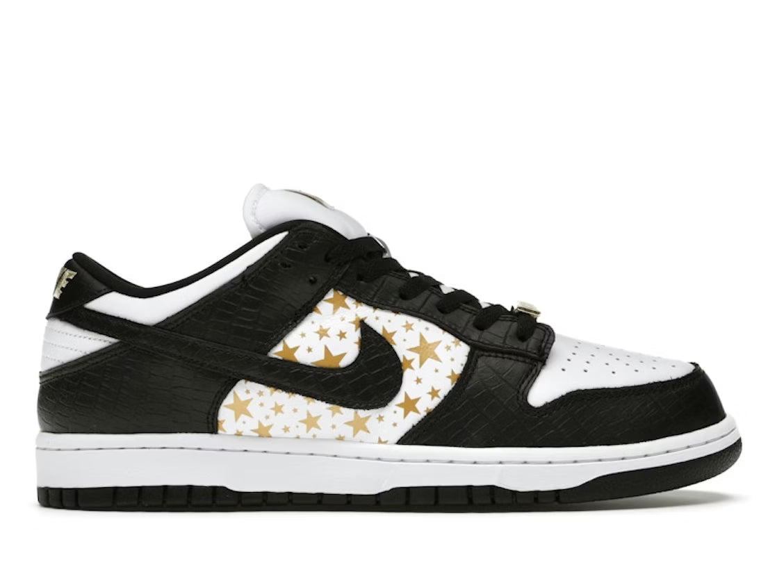 Nike Dunk Low SB Supreme Stars Black